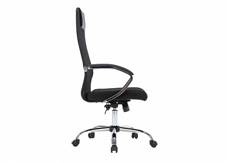 Фото Кресло офисное CHAIRMAN CH612 CHROME, топ-ган, сетка/ткань () 3